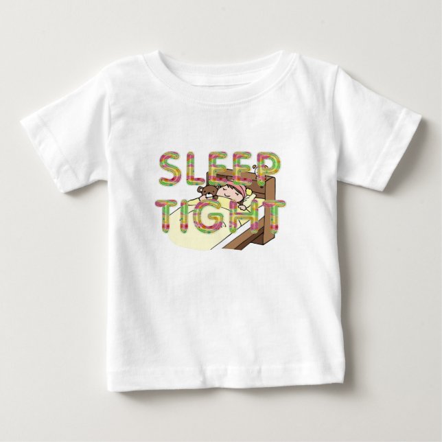 SÖT Sömn Slogan T Shirt (Framsida)