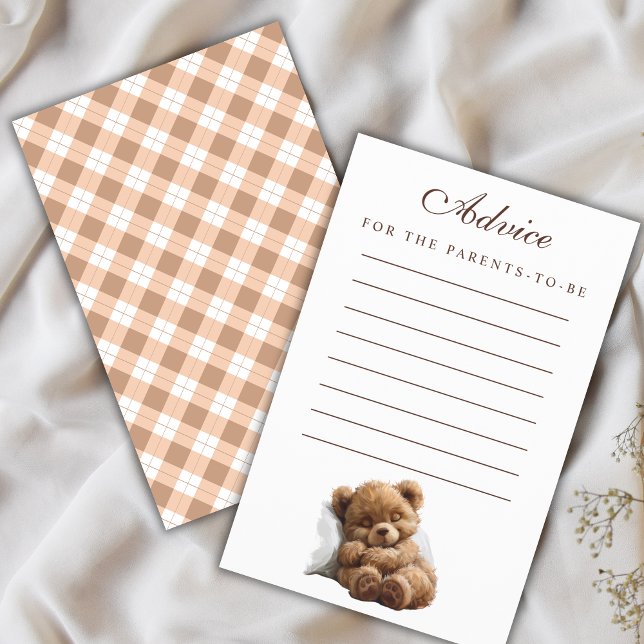 Söt sömnrådgivning för Nalle till blivande föräldr Flygblad (Skapare uppladdad)