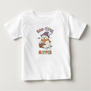 Söt sovande Halloween-häxa drömmare spöke T Shirt