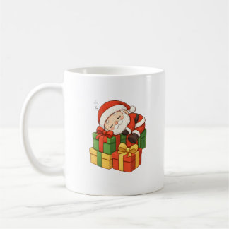 Söt sovande tomte julmugg kaffemugg