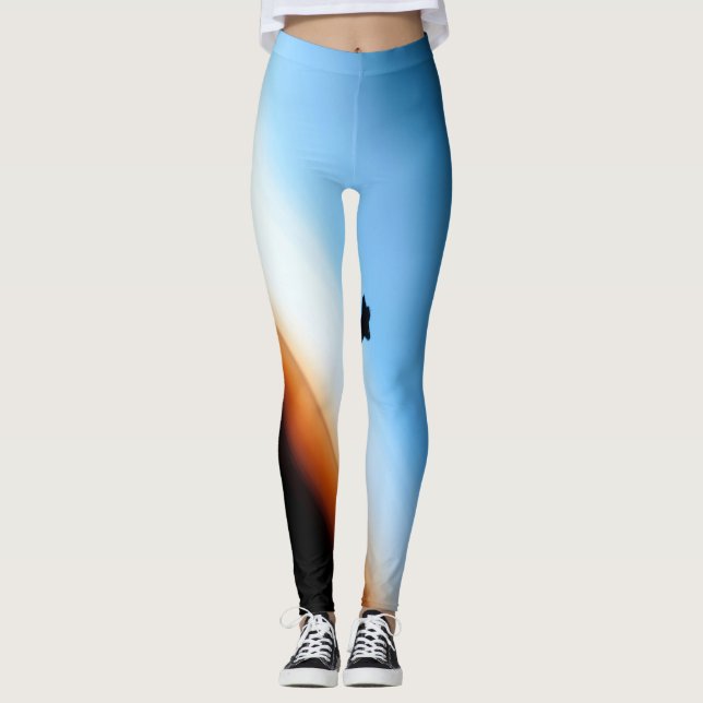Söt Space Leggings (Framsida)