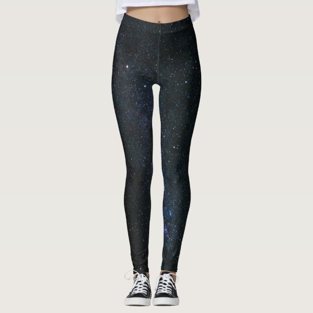 Söt Space Leggings (Framsida)