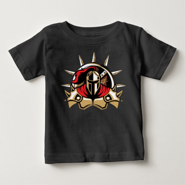 Söt spartansk krigarbarn t-shirt (Framsida)