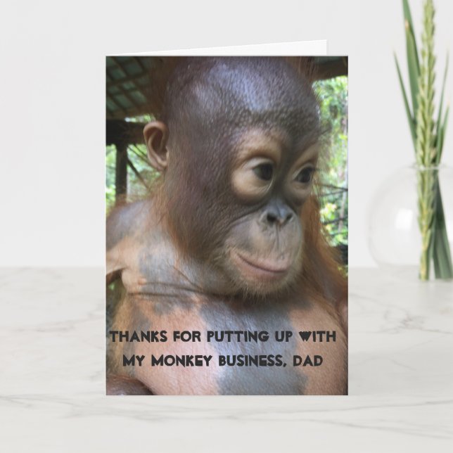 Söt Speciella Lycklig Fars dag Kort (Framsida)