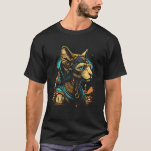 Söt Sphynx Katt Egyptisk Farao Sphynx Katt Ägare T Shirt