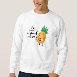 Söt Spiky Pineapple Lång Ärmad Tröja