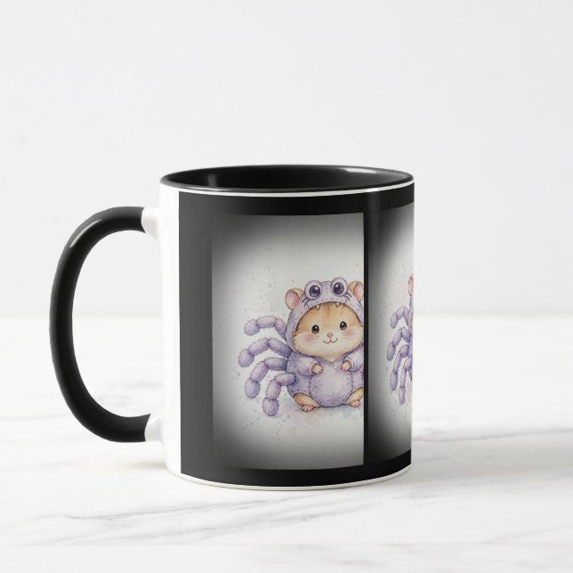 Söt spindeldräkt för hamster mugg (Vänster)