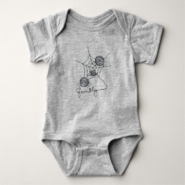 Söt spindelfamilj och webbarn Tri-Blend T-Shirt