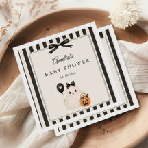 Söt spök Halloween baby shower