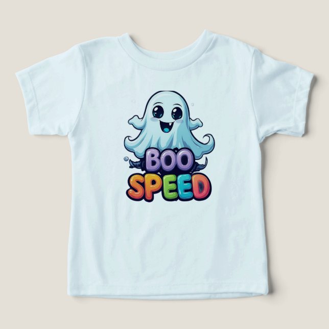 Söt spök Halloween-design för barn 👻 T Shirt (Design Framsida)