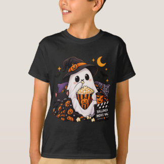 Söt spök Halloween filmnatt T-shirt