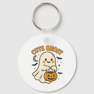Söt spök Halloween-nyckelring charm Nyckelring