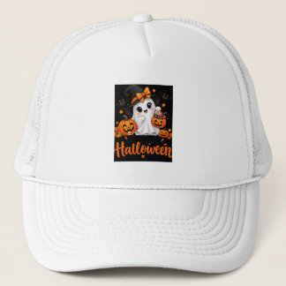 Söt spök Halloween-tröja – Glad Halloween Pumpa Keps