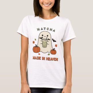 Söt Spök Matcha Halloween Pumpa Konst T Shirt