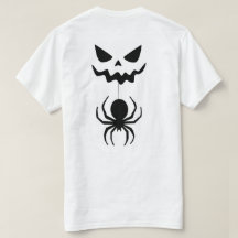 Söt spök- och pumpa Halloween T-shirt – spöklik sä