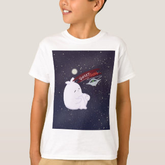 Söt spök- och UFO-tröja för barn T Shirt