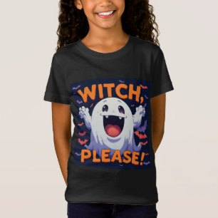 Söt spök-sägande häxa tack Halloween kul 🎃 T Shirt