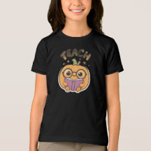 Söt spök-t-shirt för barn - rolig Halloween-tröja