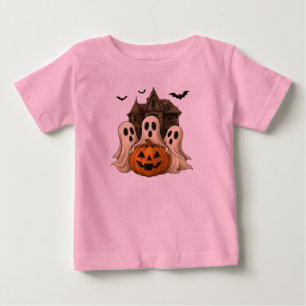 Söt spök-T-shirt med pumpa för Halloween 👻 T Shirt