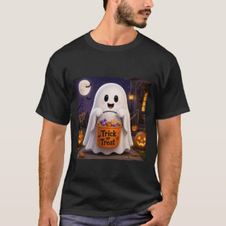 Söt spök-trick eller treat Halloween T-shirt