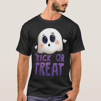 Söt spök-trick eller treat Halloween T-shirt 
