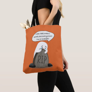 Söt spök trick-or-treat påse Roligt Halloween Desi Tygkasse