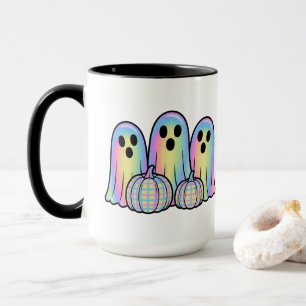 Söt spök trio Halloween-kaffemug – Bedårande Mugg