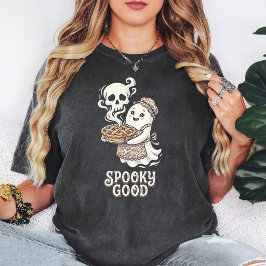 Söt spökbakning God Halloween T Shirt