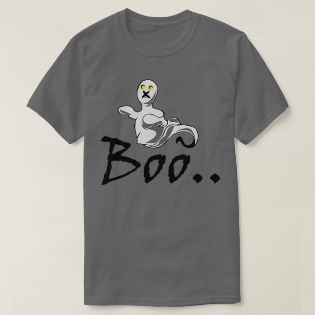 Söt spöke av ogillande t shirt (Design framsida)