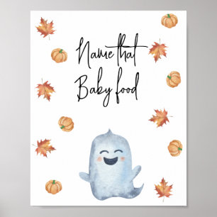 Söt spöke - Gissa det här barnmaten Poster