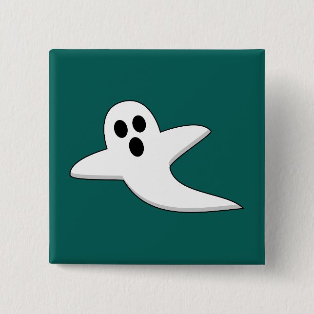 Söt spöke knapp (Framsida)