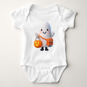 Söt spöke med pumpa – Halloween för barn T Shirt