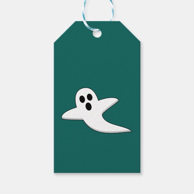 Söt spöke presentetikett (Framsidan)