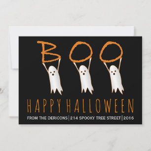 Söt spöken modern Happy halloween