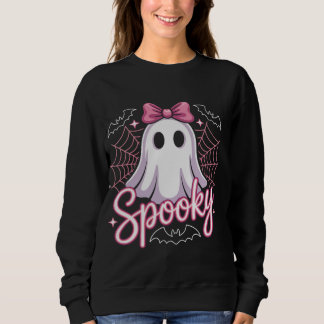 Söt spökhalloween för kvinnor, estetisk pastell ka t shirt
