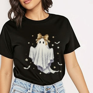 Söt spökhalloween med spets - Skräckinjagande & sö T Shirt