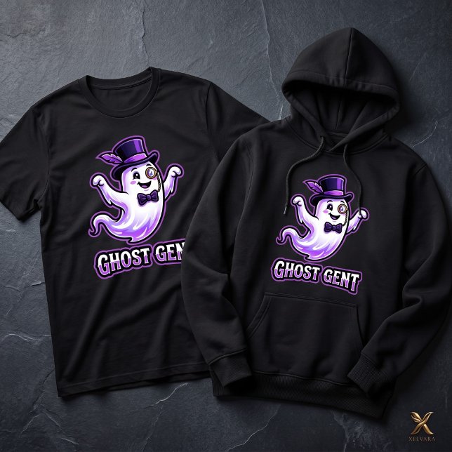 Söt spökherre Halloween T Shirt (Skapare uppladdad)