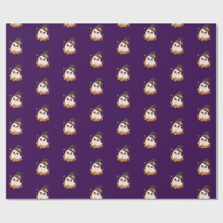 Söt spökkaraktär presentpapper