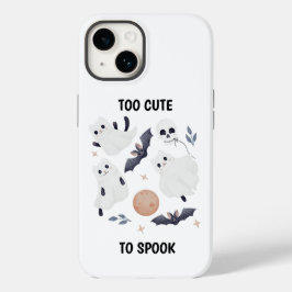 Söt spökkatthalloween för söt för att skrämma