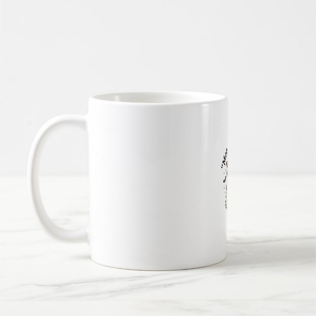 Söt spökko Halloween-mö, menar boo-tröja Desi Kaffemugg (Vänster)