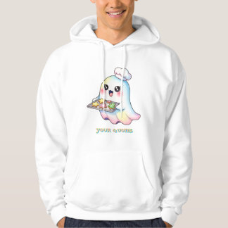 Söt spökkock med julgodis hoodie
