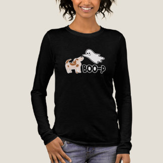 Söt spöklik Boo-valp Halloween T Shirt