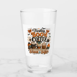 Söt spöklik Ghost kaffefantast Halloween Glaskopp