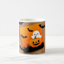 Söt spöklik Halloween-mugg 2026