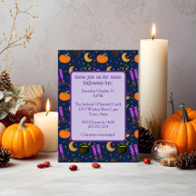 Söt spöklik Halloweenfest