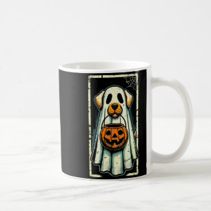 Söt Spöklik Hund Män Kvinnor Barn Halloween Roligt Kaffemugg