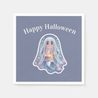 Söt Spökmermaid Pappersservett