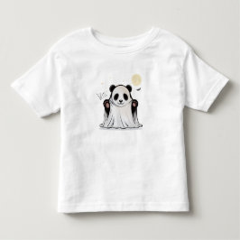 Söt spökpanda under månen  t shirt