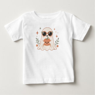 Söt Spökpumpa Baby Halloween T-Shirt