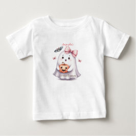Söt Spökpumpa Fladdermus Halloween T Shirt